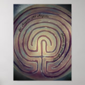 Poster Symbole du Labyrinthe (Devant)