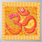 Poster Symbole du mantra OM : OMMANTRA (Devant)