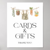 Poster Symbole du marché agricole local Livres et cadeaux (Devant)