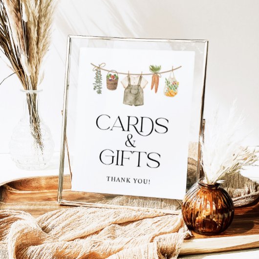 Poster Symbole du marché agricole local Livres et cadeaux