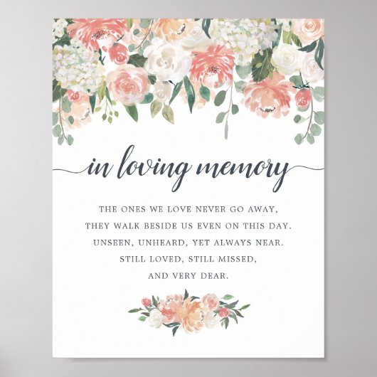 Poster Symbole du Mémorial Mariage Floral du Milieu d'été (Devant)