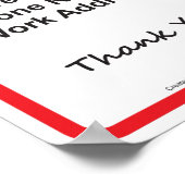 Poster Symbole du mur d'information du patient du médecin (Coin)