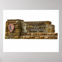 Symbole du parc national Theodore Roosevelt