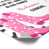 Poster Symbole du premier anniversaire du Rodéo de la Cow (Coin)