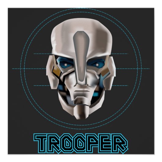 Poster SYMBOLE E-Sport Trooper (Devant)