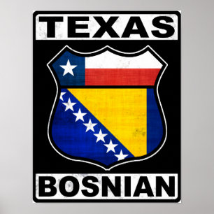 POSTER SYMBOLE ÉCONOMIQUE BASSIN BOSNIEN