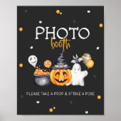 Poster Symbole Éffrayant de la fête d'Halloween (Devant)