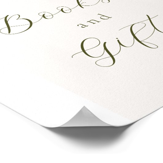 Poster Symbole Élégant Hiver À feuillage persistant Arc L (Coin)