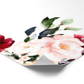 Poster SYMBOLE Élégant Mariage D'Accueil Bourgogne (Coin)