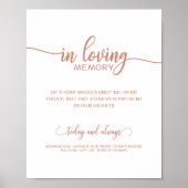 Poster Symbole En Mémoire Amoureuse Avec Noms (Devant)