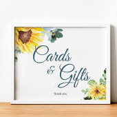 Poster SYMBOLE ÉTÉ Tournesol