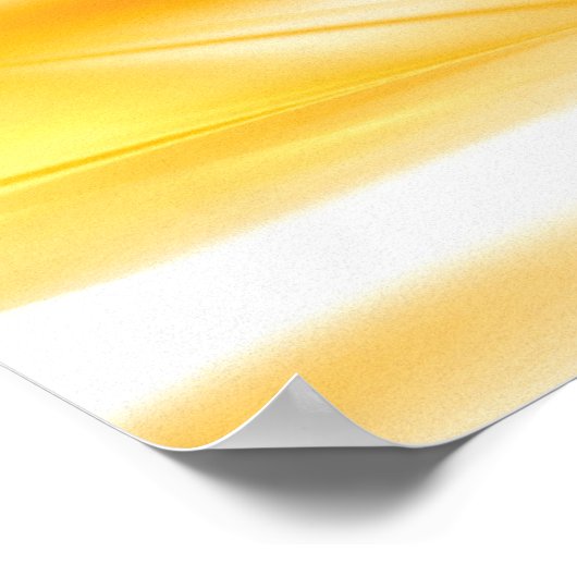 Poster Symbole Euro or (Coin)