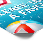 Poster Symbole favori de la partie du pool (Coin)