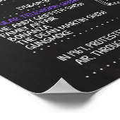 Poster Symbole féminin de 1967 pour une fête de 53ème ann (Coin)