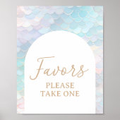 Poster Symbole Fête d'anniversaire de la Sirène (Devant)