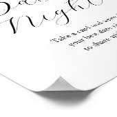 Poster Symbole Fête des mariées des idées de nuit en agru (Coin)