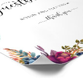 Poster Symbole floral céleste, étoile (Coin)