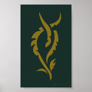 Poster Symbole floral de TAURIEL™