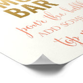 Poster SYMBOLE Floral Mimosa Bar (Coin)