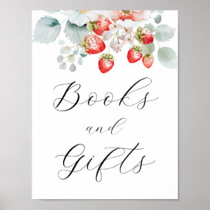 Poster SYMBOLE Fraises Berry Sweet Books and Gifts