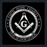 Poster Symbole franc-maçonnerie<br><div class="desc">Symbole franc-maçonnerie</div>