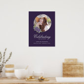 Poster Symbole funéraire du mémorial de photos d'argent v (Cuisine)