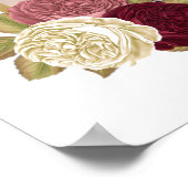 Poster Symbole funéraire photo de la fête de l'or blanc (Coin)