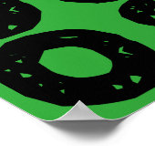 Poster Symbole géant Motocross Logo Dirt Bike (Coin)