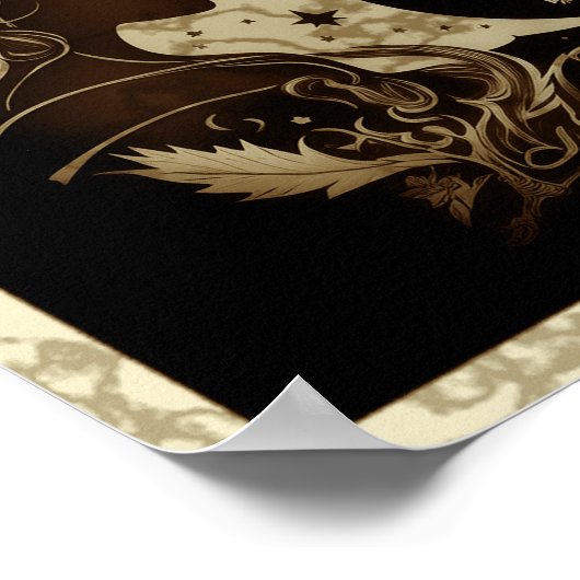 POSTER SYMBOLE GEMI OEUVRE MUR (Coin)