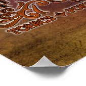 Poster Symbole gothique d'Halloween Shoppe (Coin)