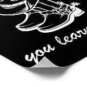 Poster Symbole Graphique Drôle Vive Une Danse Que Vous Ap (Coin)