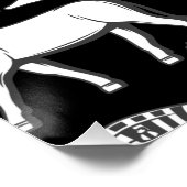 Poster Symbole Hiéroglyphique d'Égypte ancienne Motif (Coin)