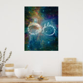 Poster Symbole infinité de "Live Laugh Love" mystique (Cuisine)