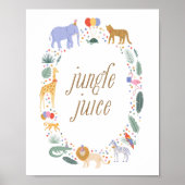 Poster Symbole Jus de Jus de Jungle (Devant)