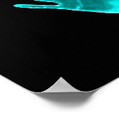 Poster Symbole Laver les mains (Coin)