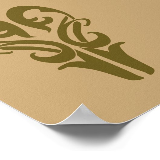 POSTER SYMBOLE LEGOLAS GREENLEAF™ (Coin)