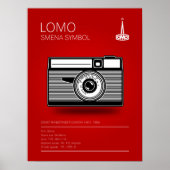 Poster SYMBOLE Lomo Smena (Devant)
