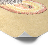 Poster Symbole magique du Dragon d'Alchimie (Coin)