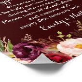 Poster SYMBOLE Mariage BOURSIER OUVERT GOURMANDE OR BOURS (Coin)