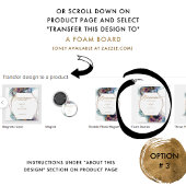 Poster SYMBOLE Mariage Céleste Bienvenue Chic