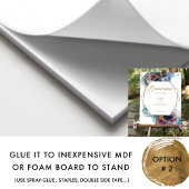 Poster SYMBOLE Mariage Céleste Bienvenue Chic