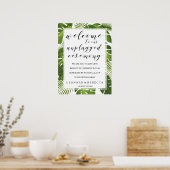 Poster Symbole mariage de cérémonie de débranchement élég (Cuisine)