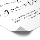 Poster Symbole mariage de la carte postale (Coin)