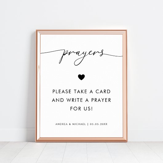 Poster Symbole Mariage de la mariée et de la chambre de p