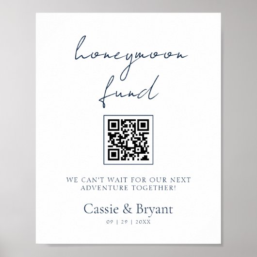 Poster Symbole Mariage du Fonds de lune de miel bleu de l (Devant)