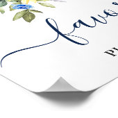 Poster SYMBOLE Mariage Élégant Fleurs de soleil Eucalyptu (Coin)