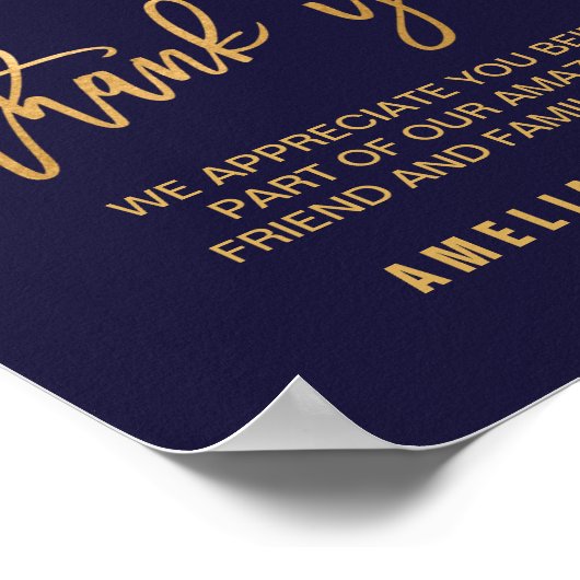 Poster SYMBOLE Mariage Floral D'Automne (Coin)