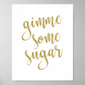 Poster SYMBOLE Mariage Gimme some Sugar Parties scintilla (Devant)