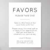Poster Symbole Mariage minimal (Devant)