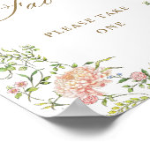 Poster Symbole Mariage Ornate Victorian Grace Floral Fave (Coin)